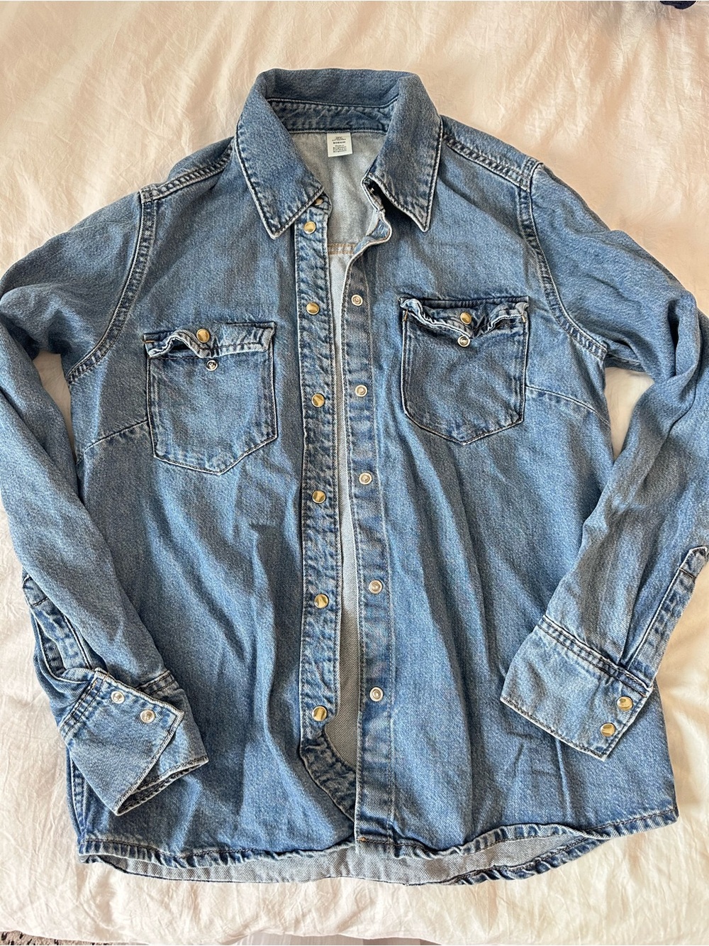 Blue Denim Button Shirt